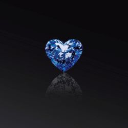 Blue Heart-Shaped Diamond to Be Auctioned in Israel